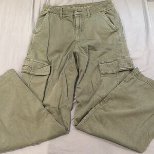 American Eagle Outfitters Men's Green Cargo Pants